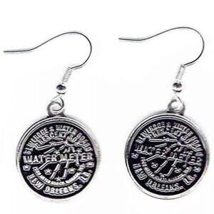 New Orleans Sewerage and Water Board - Water-Meter Earrings